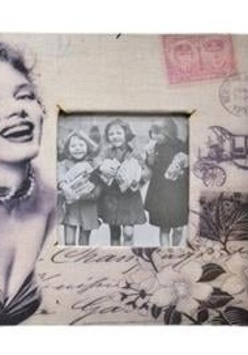 Decotown Marilyn Monroe Tasarım Ahşap Resim Fotoğraf Çerçevesi