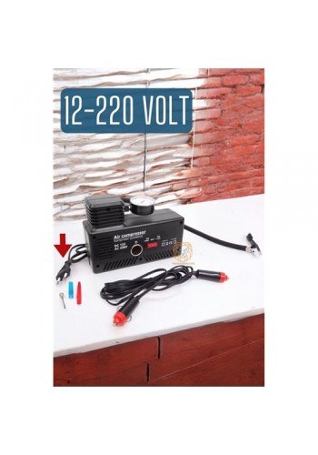 ModaCar 220 Volt 12V 300 PSI Şişirici Hava Kompresörü