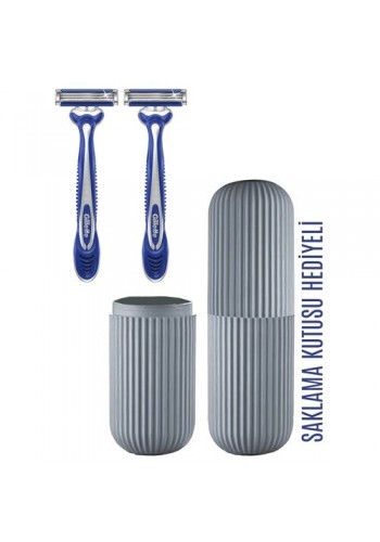 Gillette Blue3 2 Adet Tıraş Bıçağı Özel Kutulu Set 712661