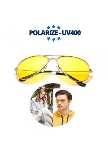 Polarize UV400 Sarı Camlı Güneş Gözlüğü 714856