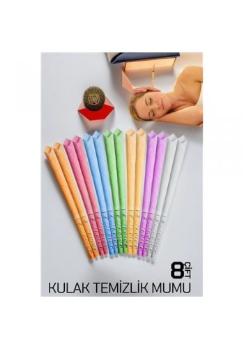 ModaCar Kulak Temizlik Mumu 8 ÇİFT Liza Bataieva Design