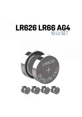 ModaCar LR626 LR66 AG4 1.55V 10 Adet Alkaline Pil