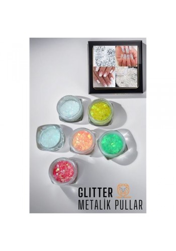 Tırnak Sanatı Pulları Glitter Işıltılı 720378