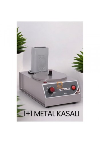 ModaCar Ağda Isıtıcı Sir Ağda Kavanoz Kartuş Ağda Isıtıcı Metal 1+1