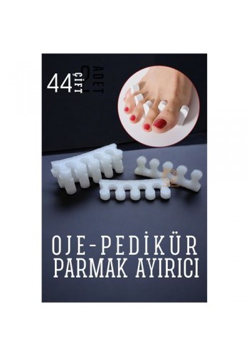 ModaCar Oje Parmak Ayırıcı Pedikür Süngeri 44 Çift