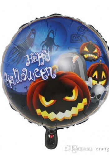 Happy Halloween Balkabağı Folyo Balon 18 Inç