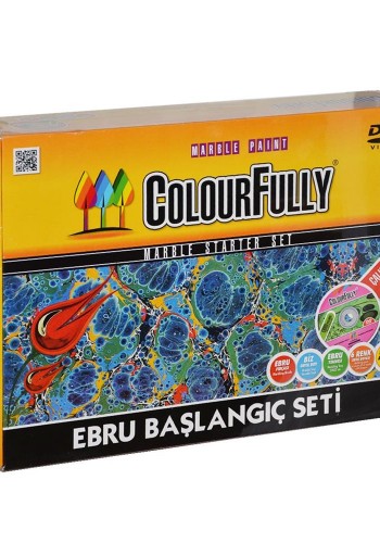 Ebru Sanatı Başlangıç Seti Eğitici Dvd'li