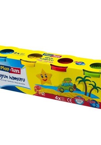 Play-Toys 4 lü Oyun Hamuru