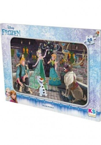 Ks Games 24 Parça Frozen Frame Puzzle