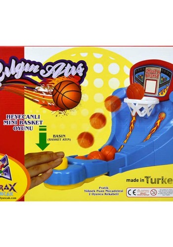 Mini Masa Üstü Basket Oyunu Eğlenceli Oyuncak