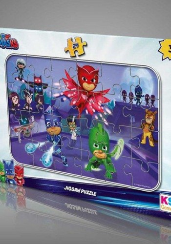 Ks Games 24 Parça PJ Masks Frame Puzzle