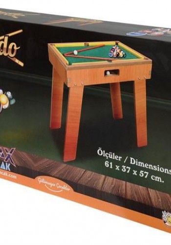 Akçiçek Ahşap Bilardo Oyunu