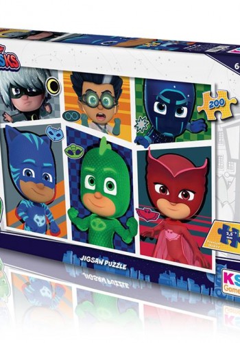 Ks Games 200 Parça PJ Masks Puzzle