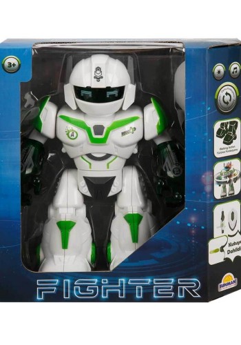 Sesli ve Işıklı Robot Fighter 22 cm