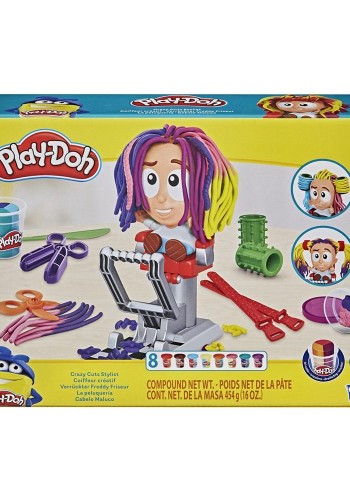 Play Doh Çılgın Kuaför Berber Hamur Oyun Seti