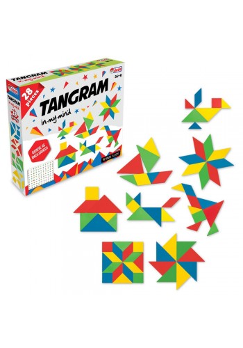 Tangram 28 Parça Kutulu Eğitici Oyuncak