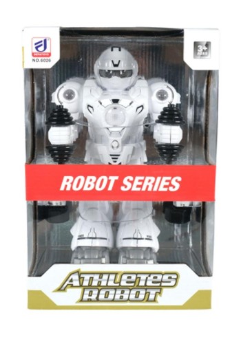 Işıklı Sporcu Atletik Robot 26 cm