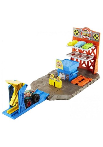 Hot Wheels Monster Trucks Patlama İstasyonu Oyun Seti