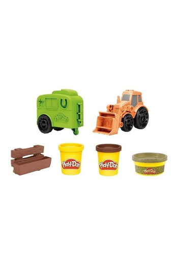 F1012 Play-Doh Çalışkan Traktör ve Römork