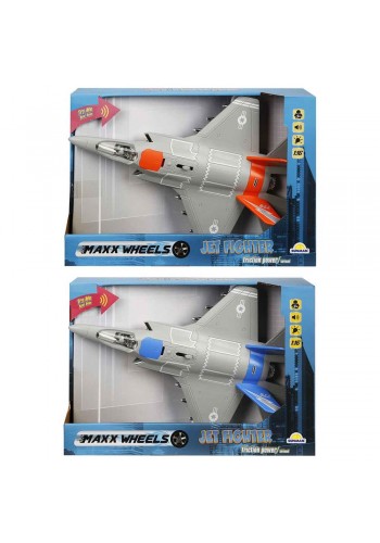 1:16 Maxx Wheels Sesli ve Işıklı Jet Fighter Uçak