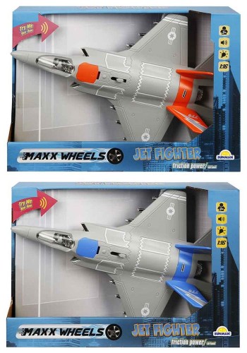 1:16 Maxx Wheels Sesli ve Işıklı Jet Fighter Uçak