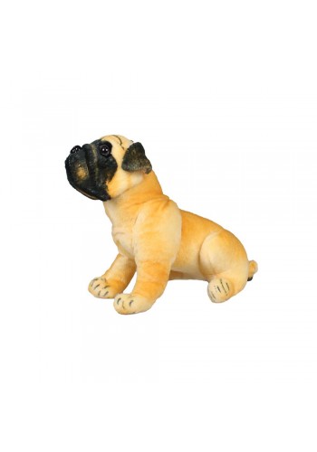 Havlayan Pug Köpek Peluş Oyuncak 25 cm