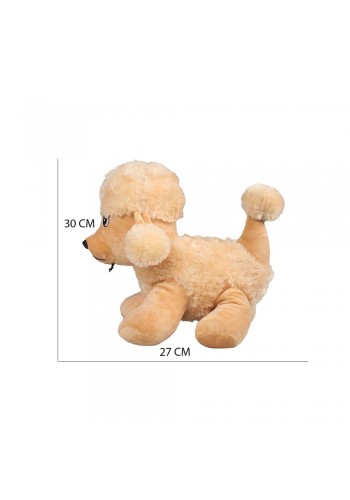 Havlayan Poodle Kaniş Köpek Peluş Oyuncak 30 cm 1 Adet Fiyatıdır