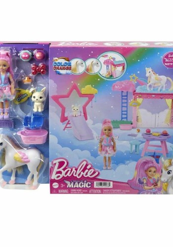 Barbie A Touch Of Magic Chelsea ve Pegasus Oyun Seti HNT67