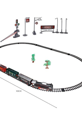 26 Parça Işıklı ve Sesli Classic Model Tren Set