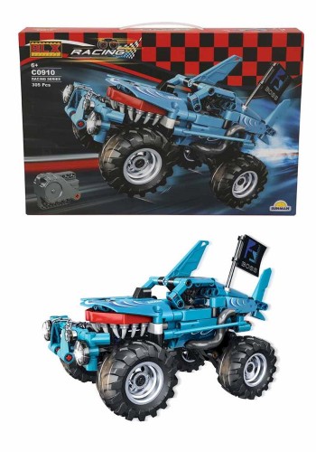 BLX Racing Boss Shark Yarış Arabası 305 Parça Mini Lego