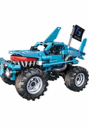 BLX Racing Boss Shark Yarış Arabası 305 Parça Mini Lego