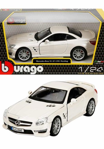 1:24 Mercedes Benz SL 65 AMG Hardtop Model Araba