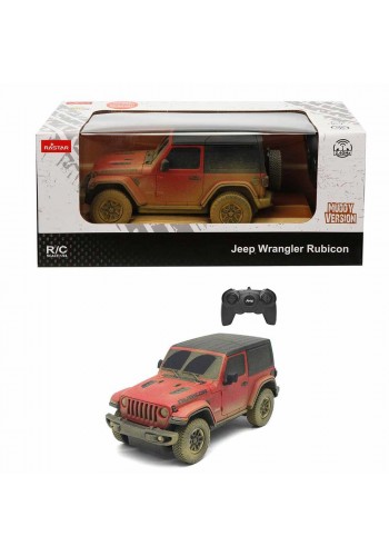 1:24 Jeep Wrangler Rubicon Muddy Uzaktan Kumandalı Araba